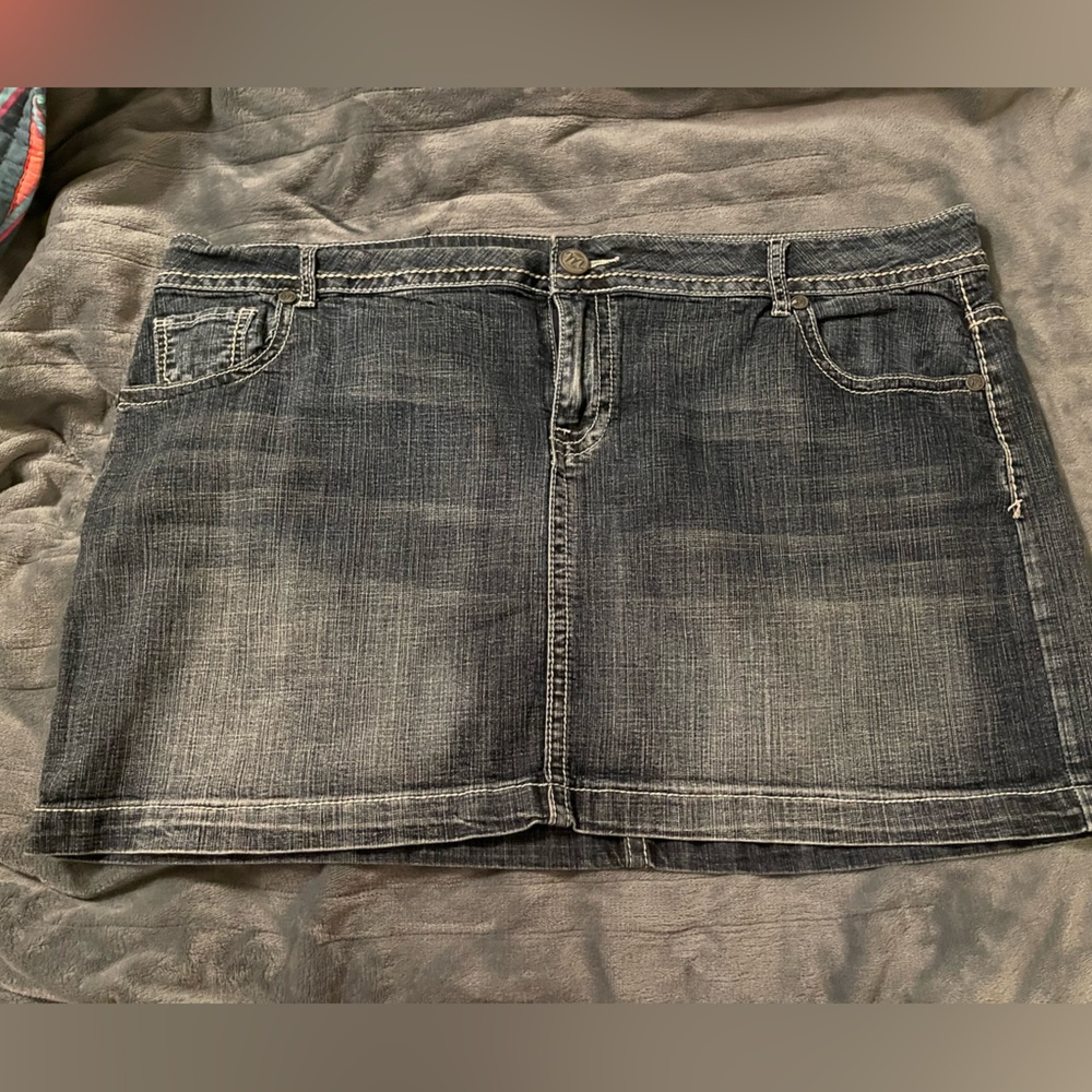 Maurice’s jean skirt